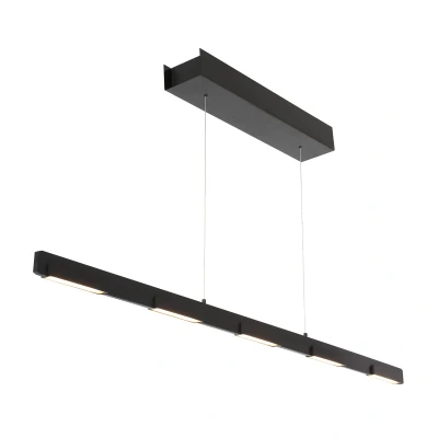 Afbeelding van Steinhauer Hanglamp Bloc L 120 cm zwart