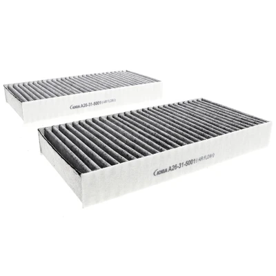 Afbeelding van ACKOJA A26 31 5001 Interieurfilter Carbon filter 226mm 112mm 29mm HONDA: CIVIC 8 Hatchback, CR V 3, 7 Hatchback