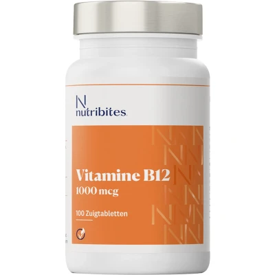Afbeelding van Nutribites Vitamine B12 100 zuigtabletten