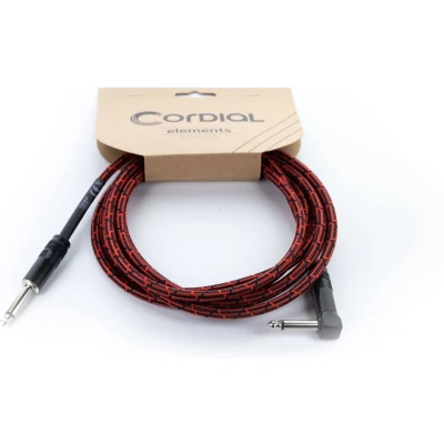 Afbeelding van Cordial EI 1.5 PR TWEED RD Instrumentkabel 1,5 m Instrumentenkabel