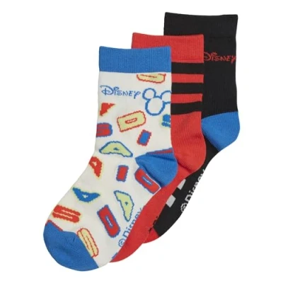 Afbeelding van adidas Mickey Mouse Crew Socks, 3 paar, uniseks, kinderen