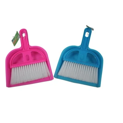 Afbeelding van Benson Mini Stoffer &amp; Blik Kunststof 21 cm Assorti