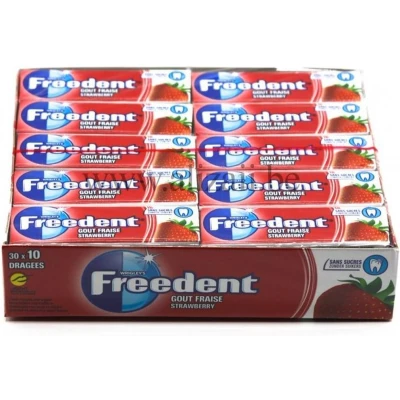 Afbeelding van Freedent Strawberry Kauwgom
