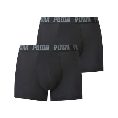 Afbeelding van 2 x Puma Boxershort Basic Zwart maat XL