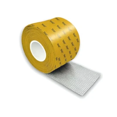 Afbeelding van Ultraclear plakband voor het repareren van scheuren en muggennetten, zelfklevend, met zeer transparante rand, premium onzichtbaar (50 mm x 5 m)