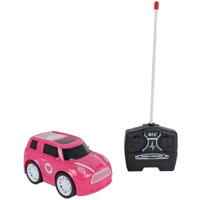Afbeelding van RC Bestuurbare Auto Roadstar Roze 27Mhz, 13,5cm