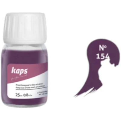 Afbeelding van Kaps super color leer &amp; kunstleer verf inc.cleaner (154) Aubergine 25ml
