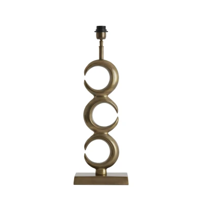 Afbeelding van Light &amp; Living Lampvoet LUNE 22x12x57.5cm Brons