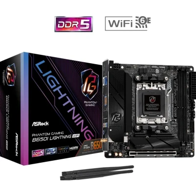Afbeelding van Moederbord AMD Asrock B650I Lightning WIFI