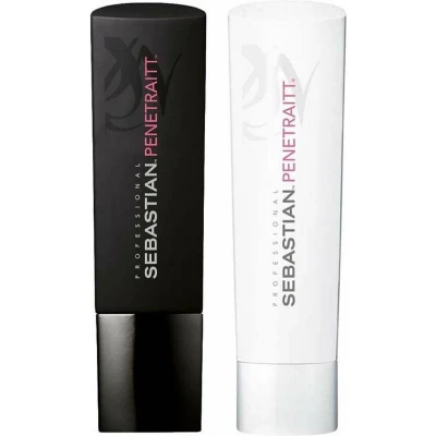 Afbeelding van Sebastian Penetraitt Shampoo 250ml + Conditioner bundel/set/pakket Haibu by Kapperskorting.com