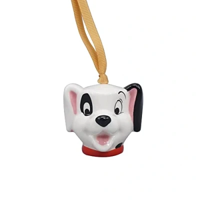 Afbeelding van Disney 101 Dalmatiërs hangende boom decoratie patch 7,4 cm x 4,8 5,7 Ornament kerstboom decoraties Dalmatische geschenken