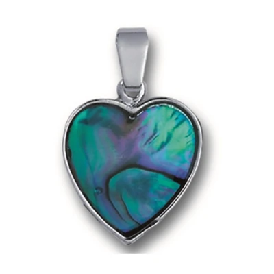 Afbeelding van Hanger Hart met paua schelp