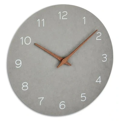 Afbeelding van TFA Dostmann 60.3054.10 Wandklok Kwarts 297 mm x 45 Grijs