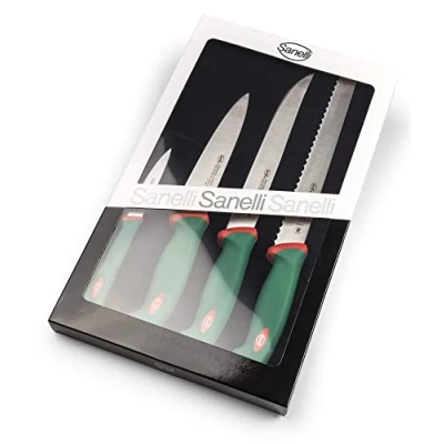 Afbeelding van Sanelli 909604 Pack mes Chef 4 stuks