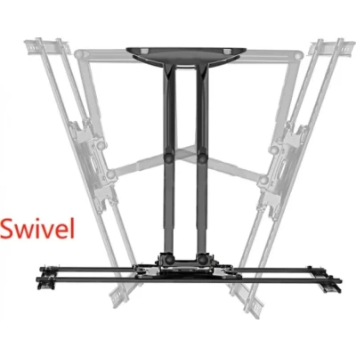 Afbeelding van TV Beugel Draaibaar kantelbaar Full motion wall mount, 40 80
