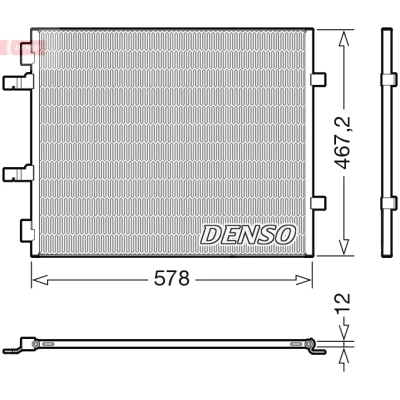 Afbeelding van Denso Airco condensor DCN20042