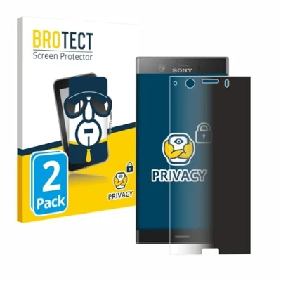 Afbeelding van BROTECT privacy screenprotector voor Sony Xperia XZ1 Compact Folie Beschermfolie Blauwlichtfilter (2 Stuks)