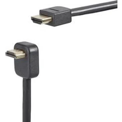 Afbeelding van SpeaKa Professional SP 7870068 HDMI kabel Aansluitkabel A stekker, stekker 0.90 m Zwart 4K UHD, Audio