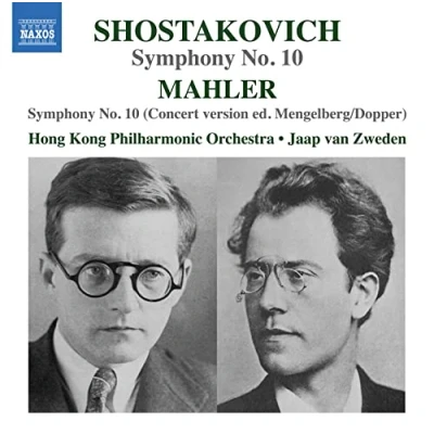 Afbeelding van Hong Kong Philharmonic Orchestra, Jaap Van Zweden Shostakovich: Symphony No.10 Mahler: (CD)