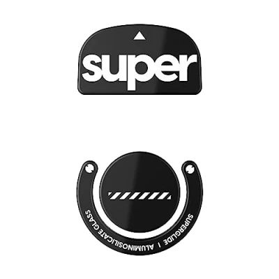 Afbeelding van Superglide 2 Black voor Logitech GPro X Superlight Skates Zwart
