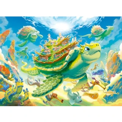Afbeelding van Ravensburger Puzzel Fantasiewereld 200 XXL Stukjes