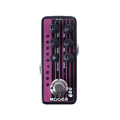 Afbeelding van Mooer Audio Micro Preamp 009 Blacknight Distortion voor gitaren