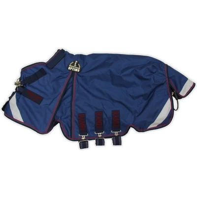 Afbeelding van Rambo Optimo Turnout Outer Only Navy/Burgundy/Teal 155/206