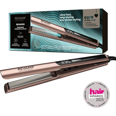 Afbeelding van Revamp ST1900 Luxe Stijltang met Ionentechnologie Van 150C tot 235C LED Display Langere Keramische Platen Krullen Stijlen Geschikt Voor Alle Haartypen Ook Beschadigd Haar