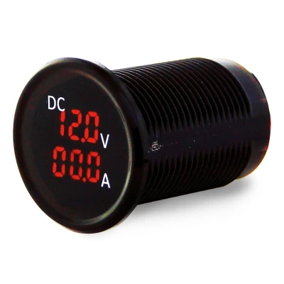 Afbeelding van Voltmeter/Amperemeter Digitaal LED 12 24 Volt