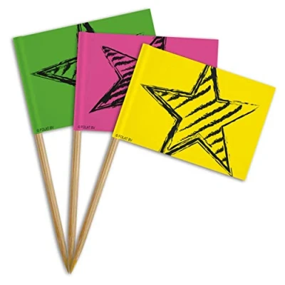 Afbeelding van Neon prikkers 36 stuks