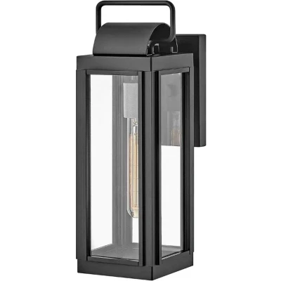 Afbeelding van Elstead Buitenwandlamp Sag Harbour, 1 lamp zwart