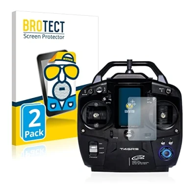 Afbeelding van BROTECT Screenprotector voor Futaba T4GRS Folie Beschermfolie matte (2 Stuks)