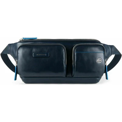 Afbeelding van Piquadro Blue Square Bum Bag RFID