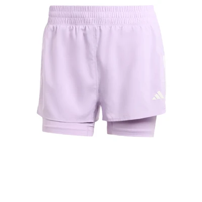 Afbeelding van adidas Performance Own the Run Climacool 2 in 1 Short Dames Paars S
