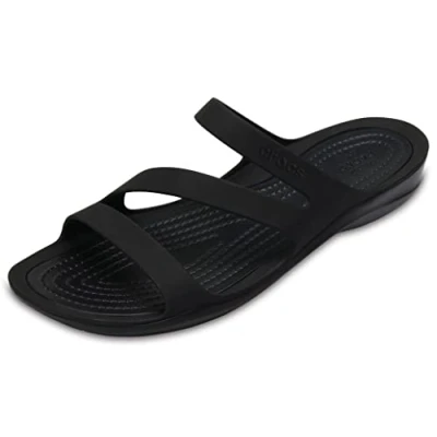 Afbeelding van Crocs Swiftwater Sandal W dames sandalen ,Zwart,41/42 EU