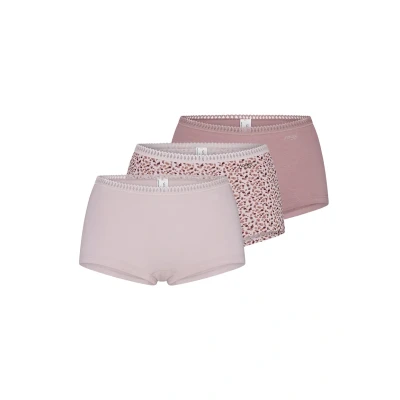 Afbeelding van sloggi GO Crush Short 3 pak Dames Onderbroek Blauw DonkerCombinatie Maat S