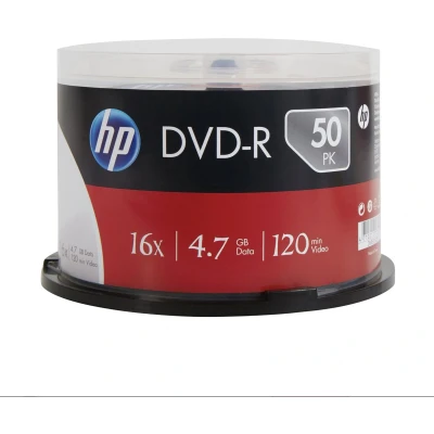 Afbeelding van HP DME00025 DVD R disc 4.7 GB 50 stuk(s) Spindel