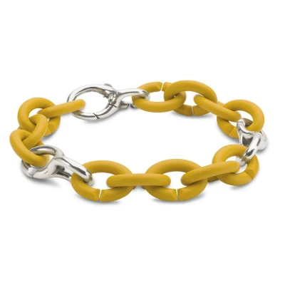 Afbeelding van Mellow Yellow Pop Silver Bracelet
