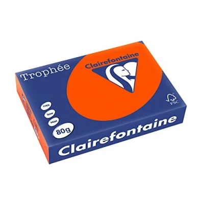 Afbeelding van Kopieerpapier Trophee A4 80gr cardinaalrood 500vel