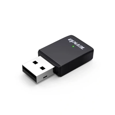 Afbeelding van Tenda AX900 Wi Fi 6 Dongle Dual Band Draadloze USB adapter voor PC/Desktop/Laptop Mini formaat Plug &amp; Play USB2.0 Soft AP Mode Ondersteunt Windows 7/10/11/Linux 3.10+/UOS(U11)