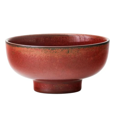 Afbeelding van Audo Copenhagen New Norm Dinnerware KomØ12 Rood