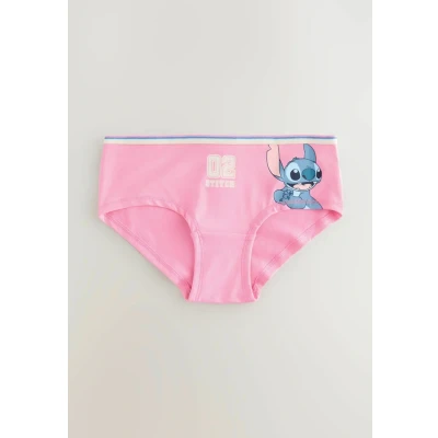 Afbeelding van Next Regular FIT LILO AND Stitch 5 PACK Slip voor kinderen, Maat: 116, Pink blue