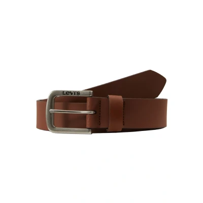 Afbeelding van Levi&#039;s leren riem Seine cognac