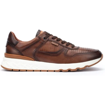 Afbeelding van Pikolinos Aranda heren sneaker bruin maat 41 (EU) 7 (UK)