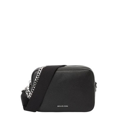 Afbeelding van Michael Kors dames Bryant crossbodytas van leer met afneembare schouderriem