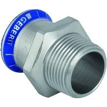 Afbeelding van Geberit Mapress RVS puntstuk 316 bu.dr. 1 1/2&quot;bux54mm