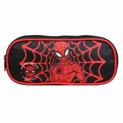 Afbeelding van Marvel Spiderman 2 vaks pennenetui zwart 23x7x10