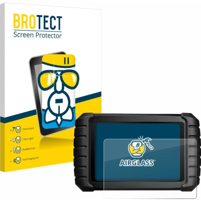 Afbeelding van BROTECT Glas Screen Protector voor iCarsoft CR Max Schermbeschermer [9H Hardheid, Beschermglas Folie niet Gehard Glas]