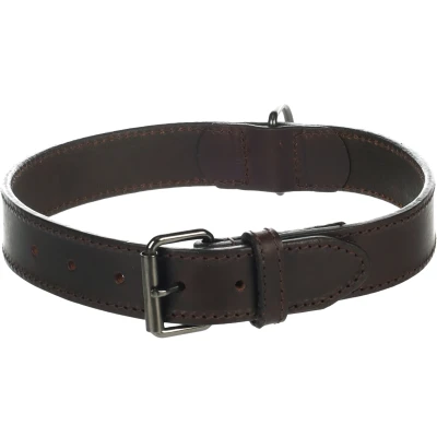 Afbeelding van Flamingo Denver Gewoon Halsband Honden Bruin Xl 47 57cm 30mm 1st 174530