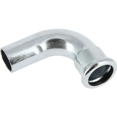 Afbeelding van BONFIX Press staalverzinkte perskoppeling bocht 90 graden 22 mof x